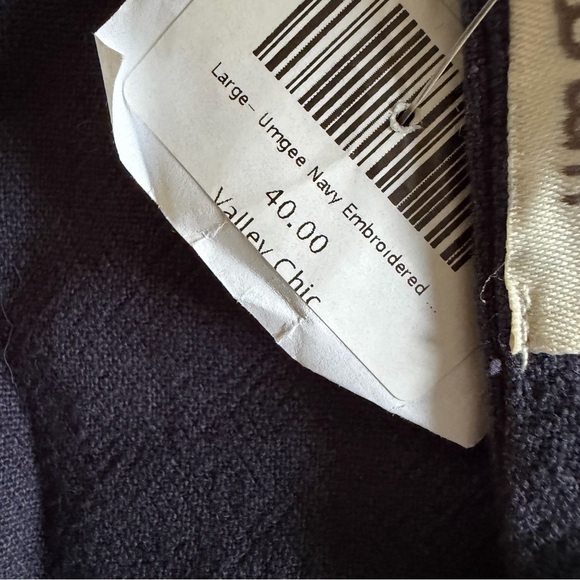 Umgee Skirt Womens L Floral Embroidered Straight Short Mini Boho Festival NWT - Picture 8 of 8